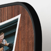 世界最大級のおじいちゃんフォトコラージングモノグラム ピックルボールラケット (左詳細)