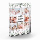 世界最大級のおばあちゃん7フォトコラージュ緑 フォトブロック (左)