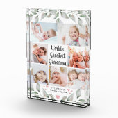 世界最大級のおばあちゃん7フォトコラージュ緑 フォトブロック (右)