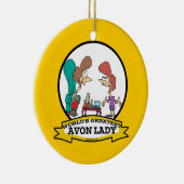 世界最大級のアボンレディーウーマンマンマンアニメ セラミックオーナメント (右)