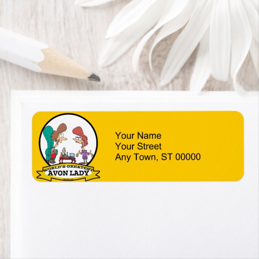 世界最大級のアボンレディーウーマンマンマンアニメ ラベル (インサイチュ)