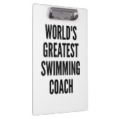 世界最大級のスイミングコーチ クリップボード (右)