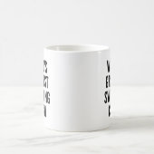 世界最大級のスイミングコーチ コーヒーマグカップ (中央)