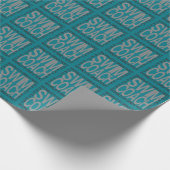 世界最大級のスイムコーチ ラッピングペーパー (角)