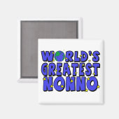 世界最大級のノンノ マグネット (正面/裏面)