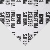 世界最大級のバレーボール監督 薄葉紙 (詳細)