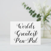 世界最大級のペンパル葉書 ポストカード (スタンド正面)