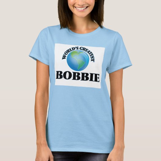 世界最大級のボビー Tシャツ (正面)