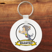 世界最大級のマエストロ男性マンガ キーホルダー (正面)