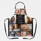 世界最大級のママ写真コラージエプロン エプロン (正面)