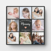 世界最大級のママ写真コラージュモダン フォトプラーク (正面)