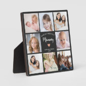 世界最大級のママ写真コラージュモダン フォトプラーク (正面)