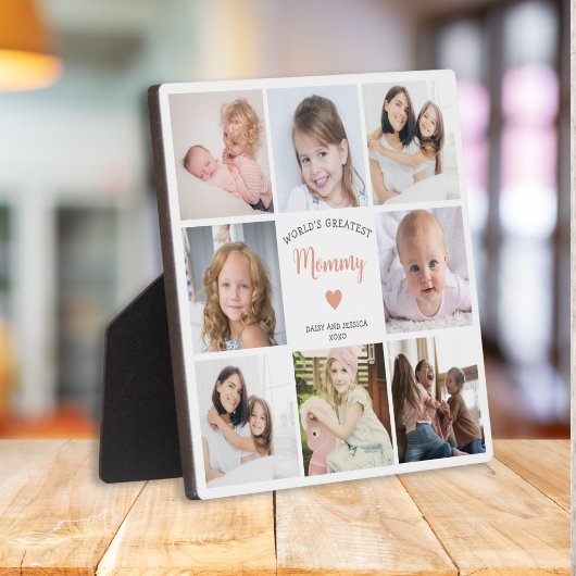 世界最大級のママ写真コラージュモダン フォトプラーク