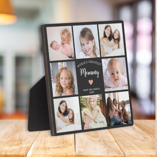 世界最大級のママ写真コラージュモダン フォトプラーク