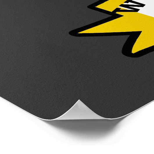 世界最大級のラインマンの男性マンガ ポスター (角)