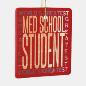 世界最大級の中学生 セラミックオーナメント (右)