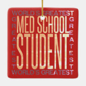 世界最大級の中学生 セラミックオーナメント (裏面)