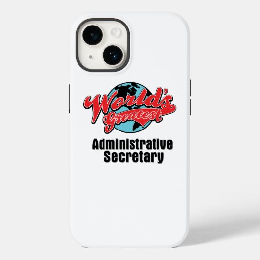 世界最大級の事務長官 Case-Mate iPhoneケース (裏面)