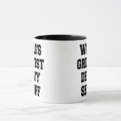 世界最大級の保安官 マグカップ (中央)