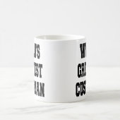 世界最大級の保護者 コーヒーマグカップ (中央)