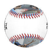 世界最大級の前足4 Photo Basball 野球ボール (裏面)