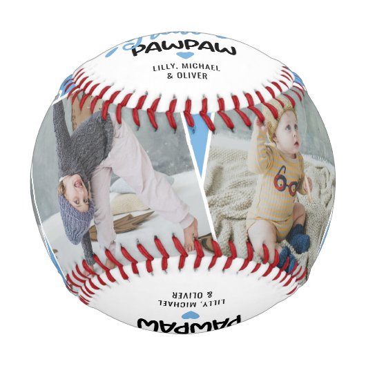 世界最大級の前足4 Photo Basball 野球ボール (正面)