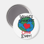 世界最大級の大間ハート マグネット (正面/裏面)