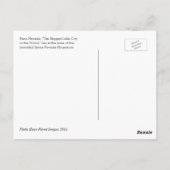 世界最大級の小さな街|過去記事 ポストカード (裏面)