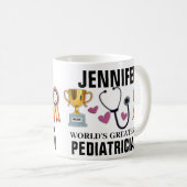 世界最大級の小児科医 コーヒーマグカップ (正面右)