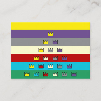 世界最大級の州旗を冠した名刺 名刺