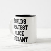 世界最大級の巡査部長 ツートーンマグカップ (正面左)