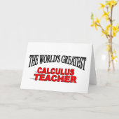 世界最大級の微積分先生 カード (黄色い花)