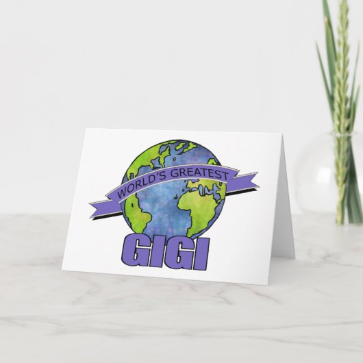 世界最大級の技芸 カード (正面)