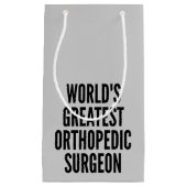 世界最大級の整形外科医 スモールペーパーバッグ (正面)