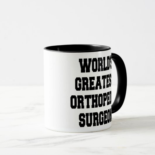 世界最大級の整形外科医 マグカップ (正面右)