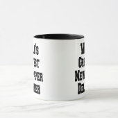 世界最大級の新聞配達マグ マグカップ (中央)