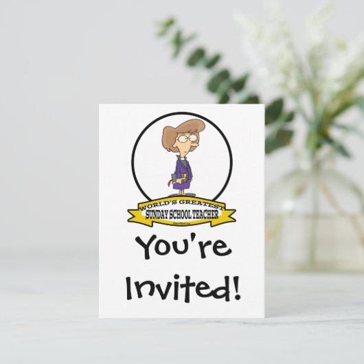 世界最大級の日曜学校先生漫画 招待状 (スタンド正面)