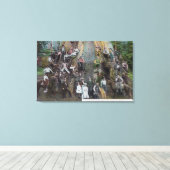 世界最大級の木ボオールの見解 キャンバスプリント (インサイチュ (ウッドフロア))