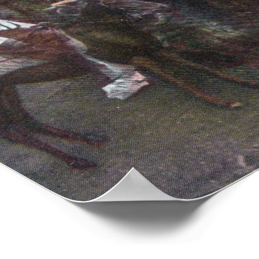 世界最大級の木ボオールの見解 ポスター (角)