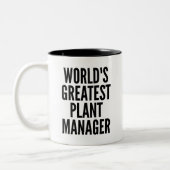 世界最大級の植物管理者 ツートーンマグカップ (左)