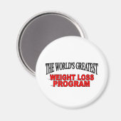 世界最大級の減量計画 マグネット (正面/裏面)