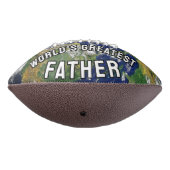 世界最大級の父星地球地球儀の地図 アメリカンフットボール (回転270)