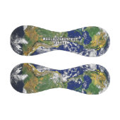 世界最大級の父星地球地球儀の地図 野球ボール (パネル)