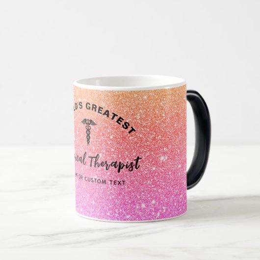 世界最大級の物理セラピストレインボー名 モーフィングマグカップ (正面右)