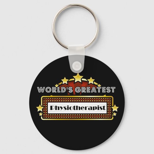 世界最大級の理学療法士 キーホルダー (正面)