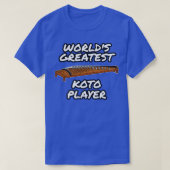世界最大級の琴棋士の日本のミュージシャン Tシャツ (デザイン正面)