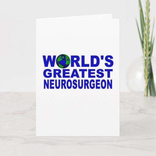 世界最大級の神経外科医 カード (正面)
