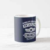 世界最大級の航空宇宙技術者 コーヒーマグカップ (正面右)