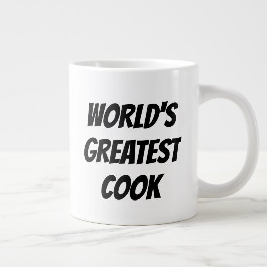 世界最大級の調理師ジャンボマグプレゼント ジャンボコーヒーマグカップ (右)