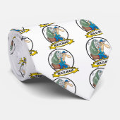 世界最大級の郵便配達人男性の漫画 ネクタイ (ロール)